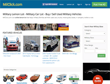 Tablet Screenshot of milclick.com